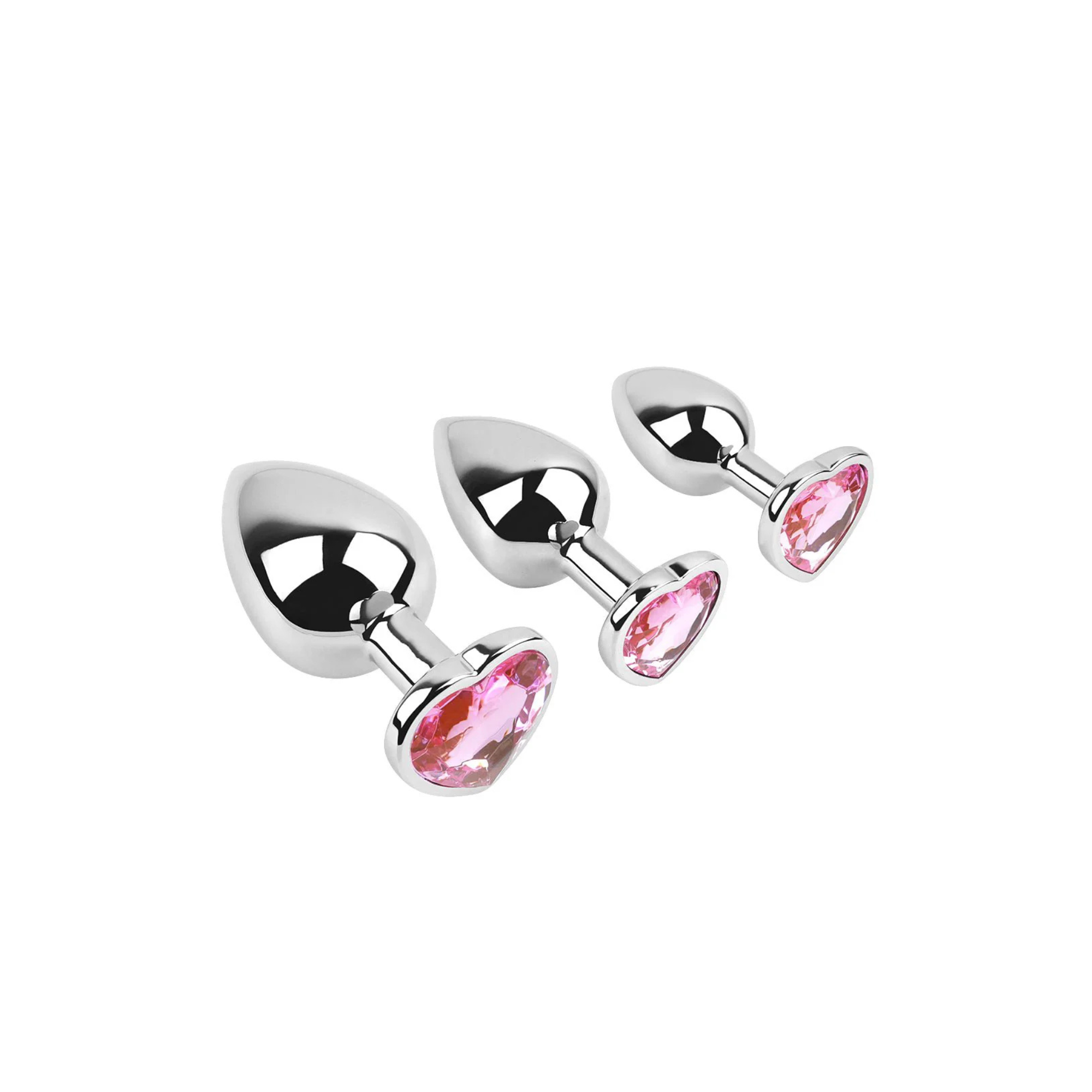 Plug Anal Ariana - Set 3 Tailles en Métal - Élégant, Confortable & Progressif