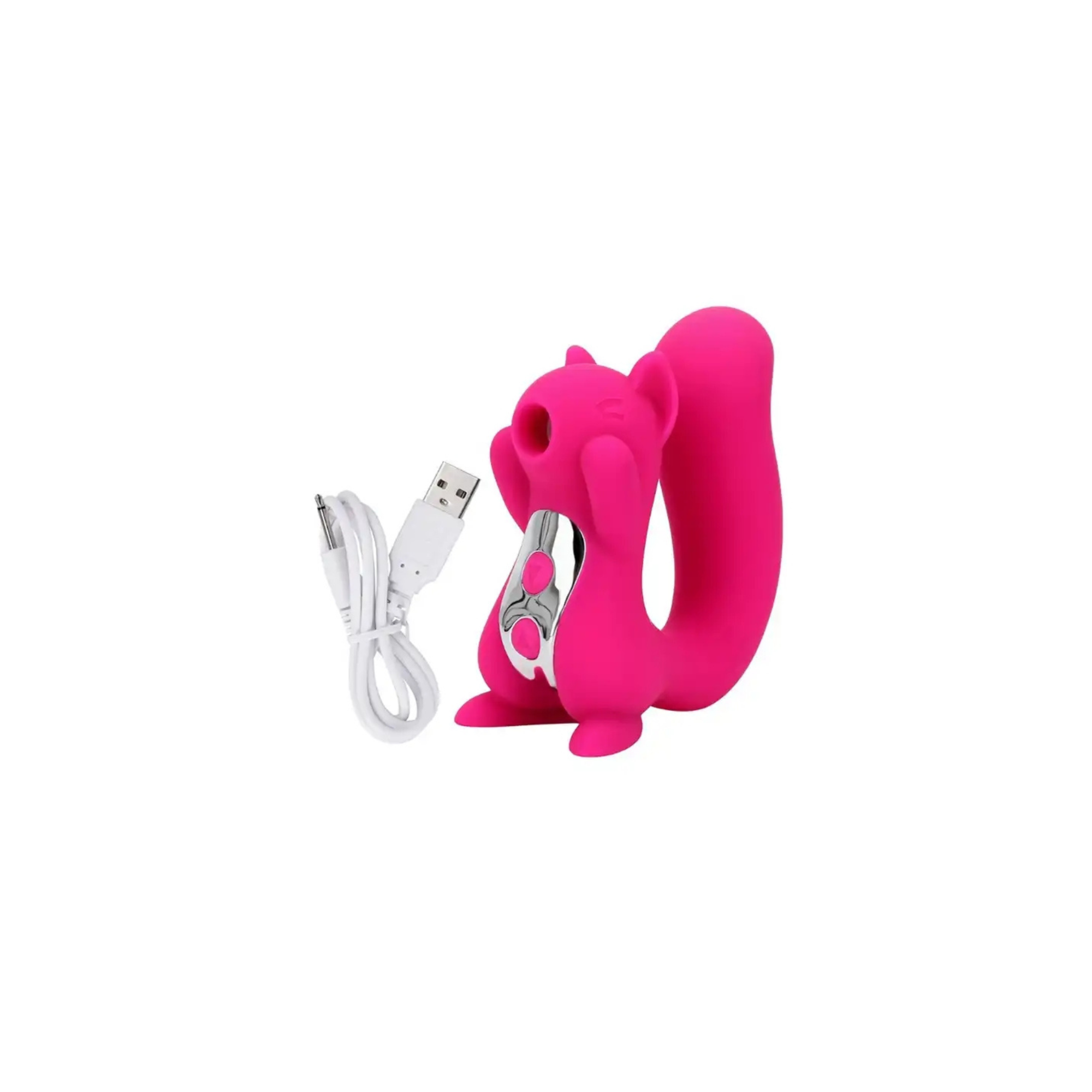 Vibromasseur Succion & Vibration Nina - 10 Modes, Puissant, Silicone Doux, Étanche