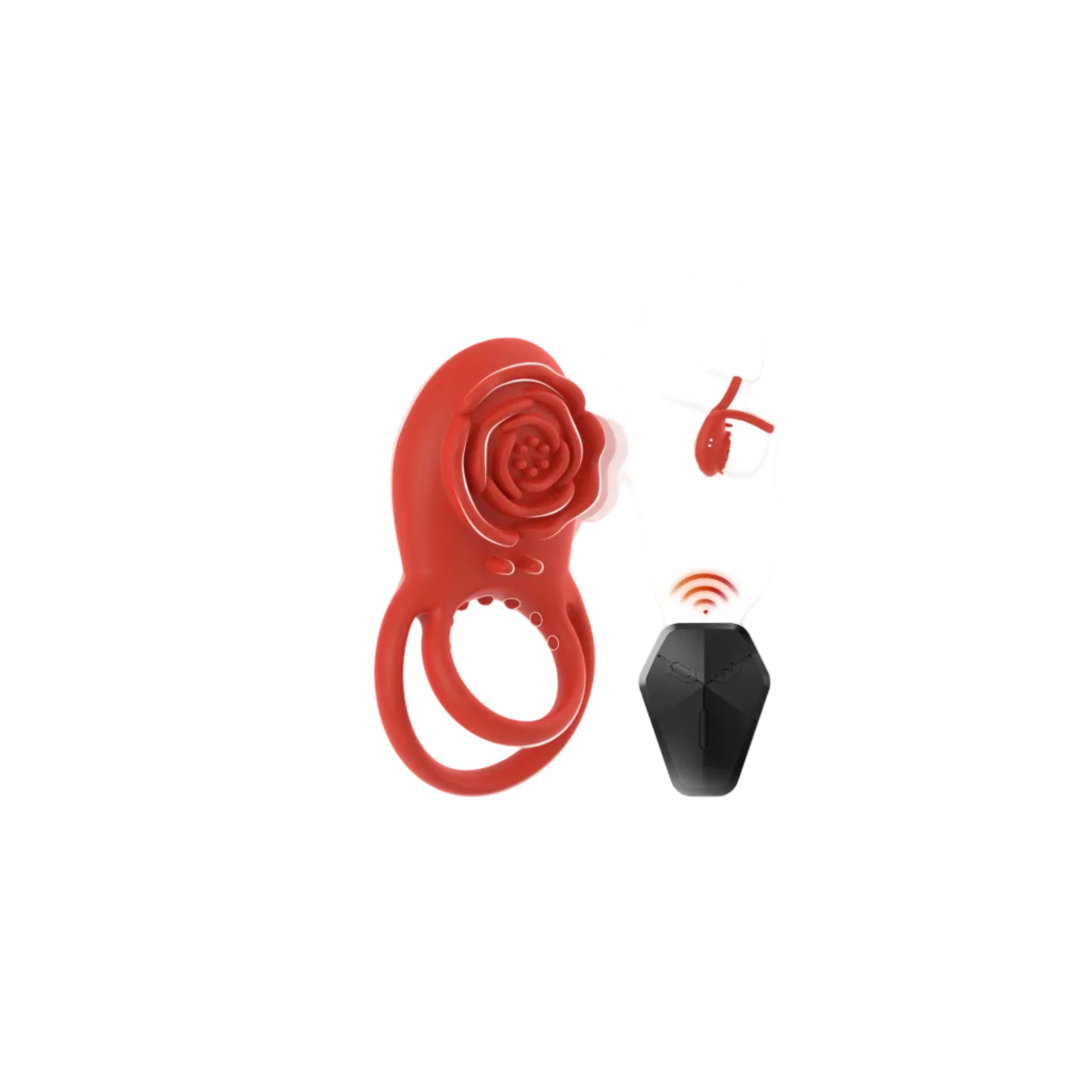 Anneau Vibrant Kael - Télécommandé, Sans Fil, 8 Modes & Recharge USB