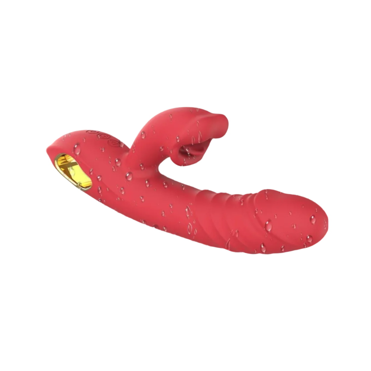 Vibromasseur Double Stimulation Emma – Va-et-Vient, Succion & 10 Modes de Vibration
