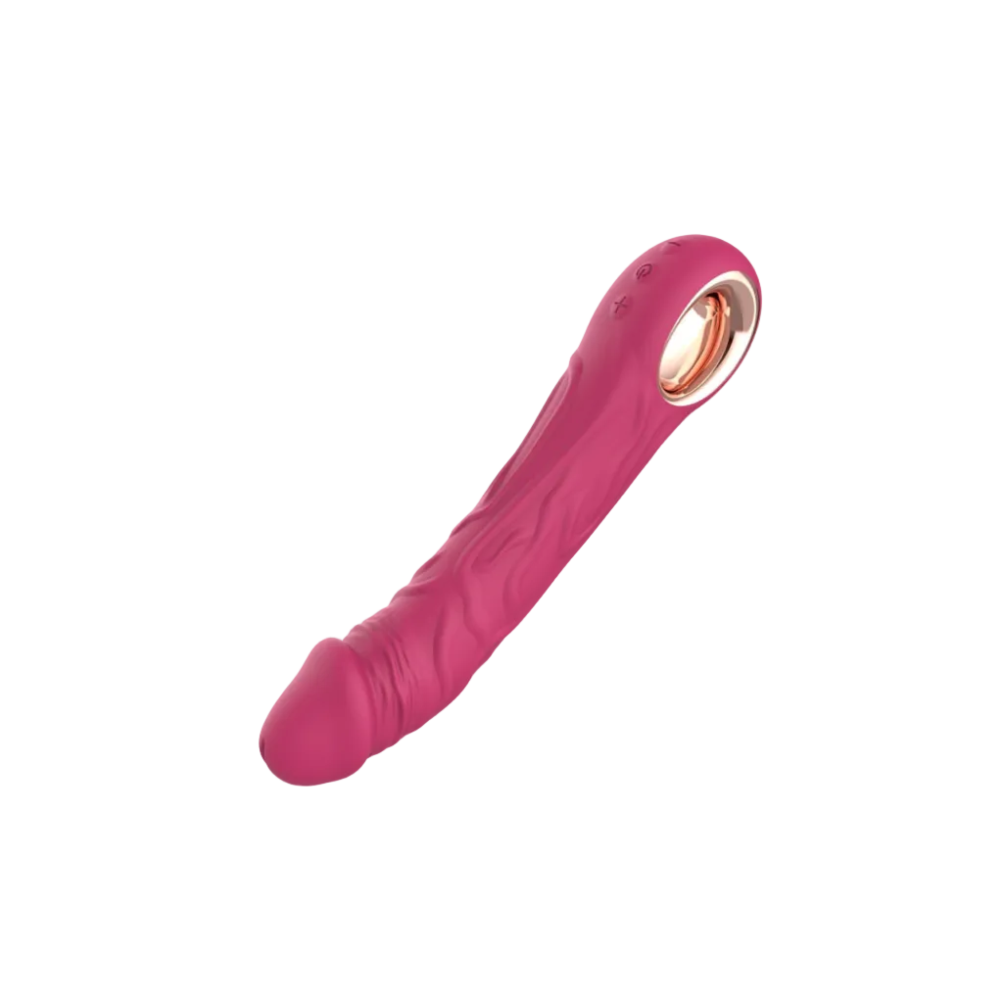 Vibromasseur Réaliste Elvira - 10 Modes de Vibration, Point G, Silicone Doux & Étanche