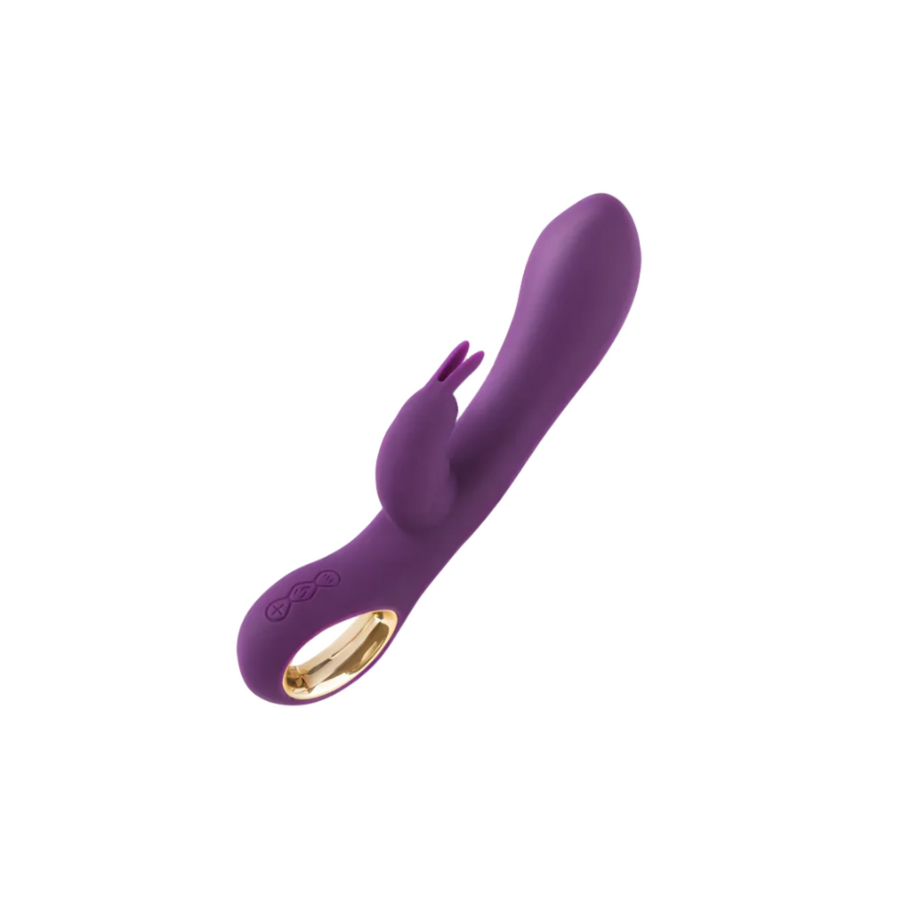 Stimulateur Rabbit Chauffant Séléné - Double Stimulation, Étanche & Rechargeable USB