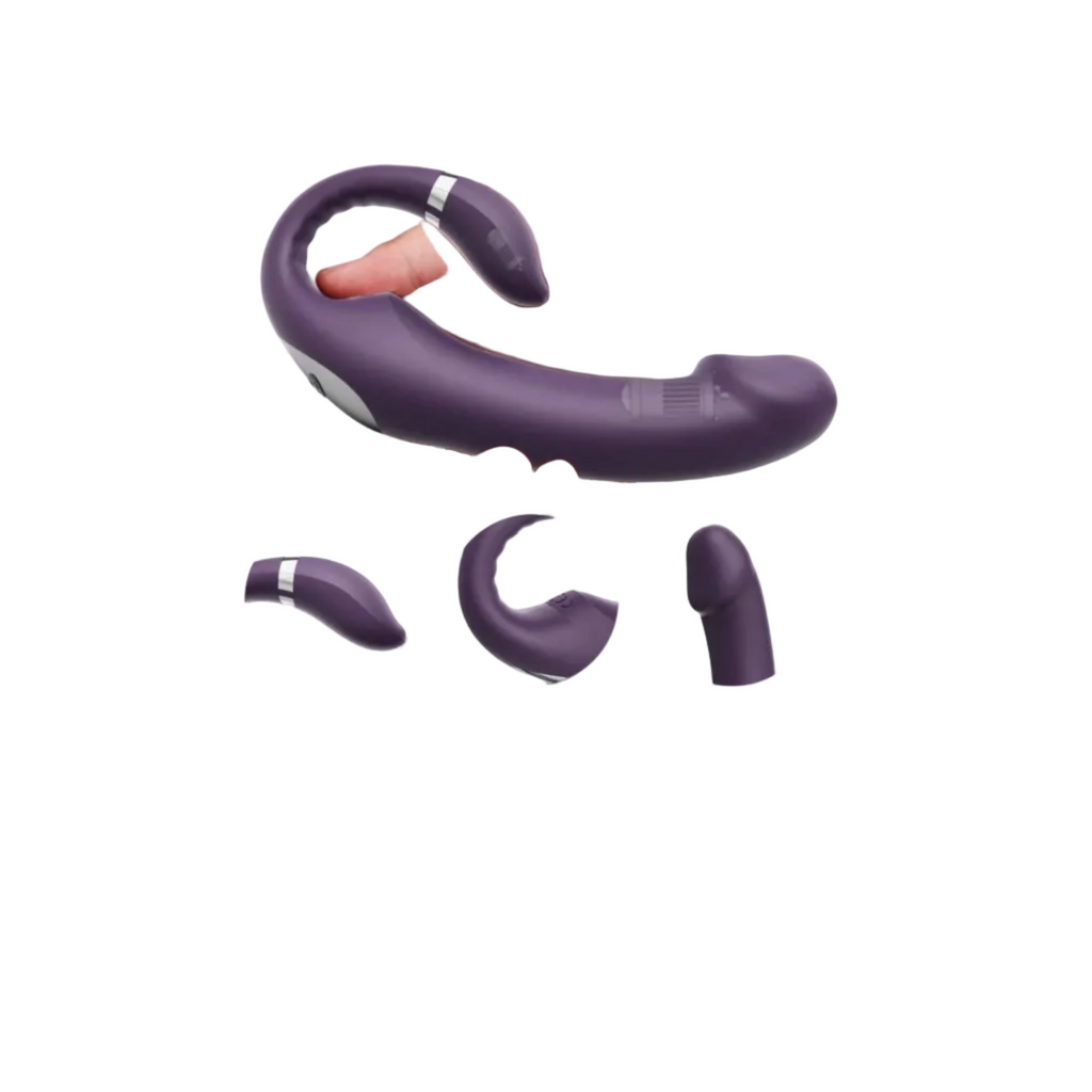 Stimulateur Clitoridien Double Moteur Aelya - Vibromasseur Point G 10 Modes