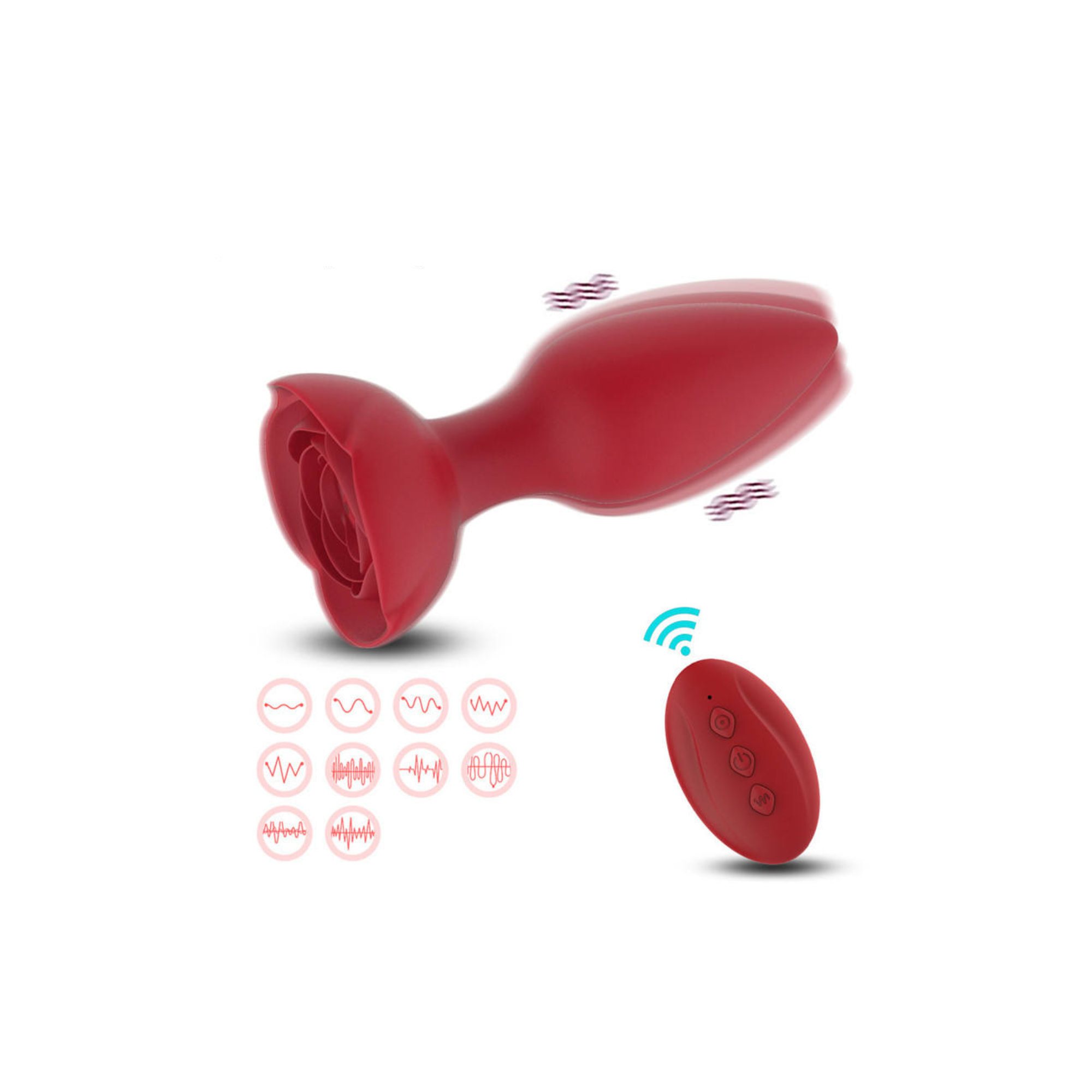 Plug Vibrant Télécommandé Elyra - 10 Modes de Vibration & Contrôle Sans Fil