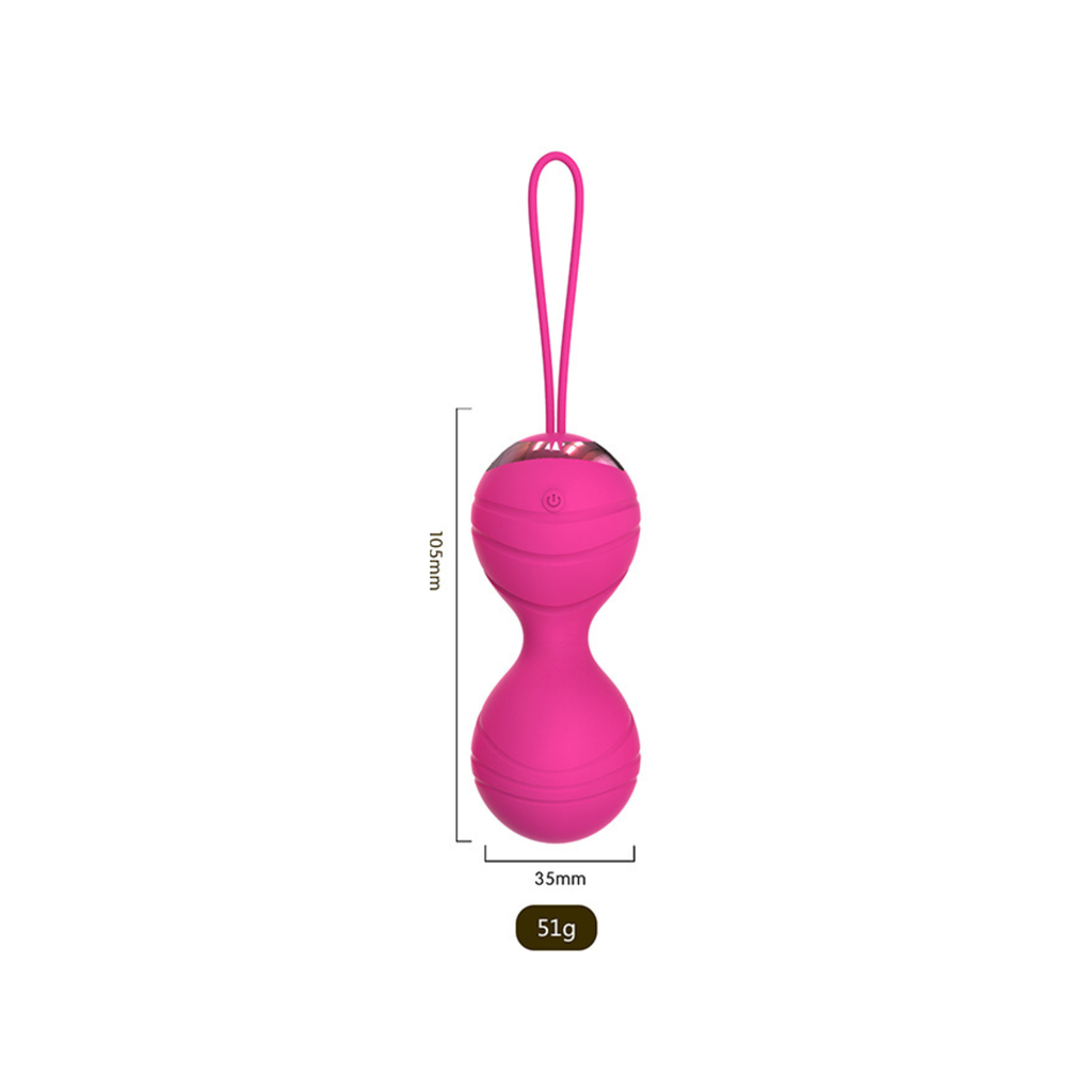 Boules de Geisha Vibrantes Shadow - Renforcement Du Plancher Pelvien, 10 Modes De Vibration